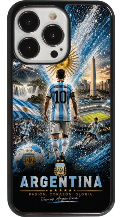 iPhone 13 Pro Case Hülle - Fussball Argentinien splash 2026
