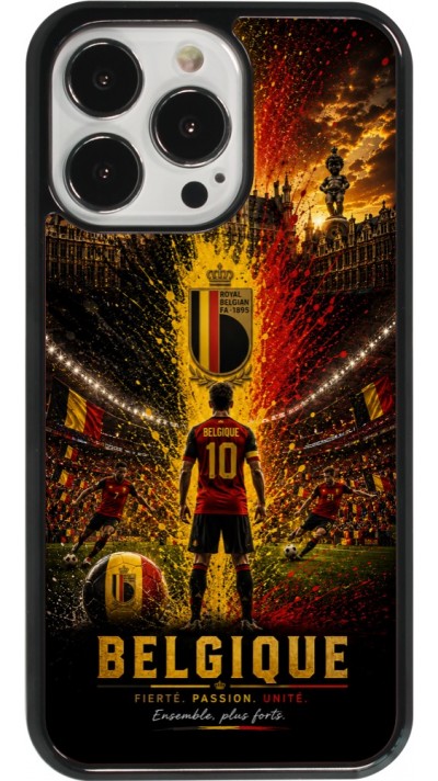 iPhone 13 Pro Case Hülle - Fussball Belgien splash 2026