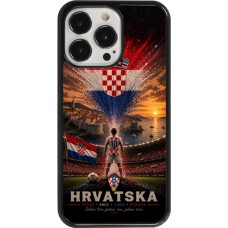 iPhone 13 Pro Case Hülle - Fussball Kroatien splash 2026