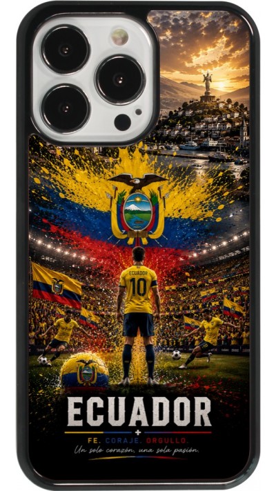 iPhone 13 Pro Case Hülle - Fussball Ecuador splash 2026
