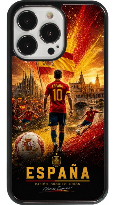 iPhone 13 Pro Case Hülle - Fussball Espanien splash 2026