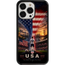 iPhone 13 Pro Case Hülle - Fussball Vereinigten Staaten splash 2026