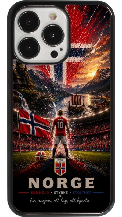 iPhone 13 Pro Case Hülle - Fussball Norwegen splash 2026