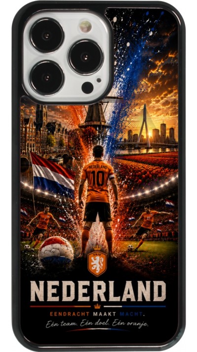 iPhone 13 Pro Case Hülle - Fussball Niederlande splash 2026