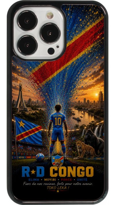 iPhone 13 Pro Case Hülle - Fussball Demokratische Republik Kongo splash 2026