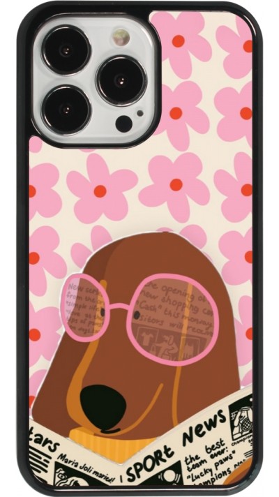 iPhone 13 Pro Case Hülle - Dog with newspaper 2026