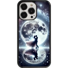 iPhone 13 Pro Case Hülle - Valentin 2024 Liebe unter dem Mond