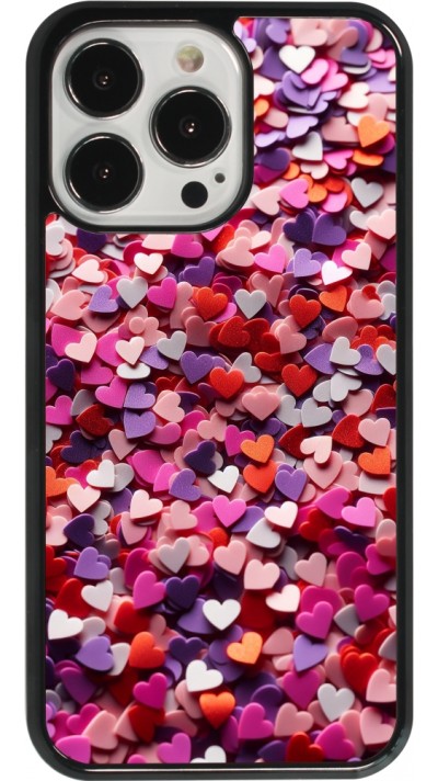 iPhone 13 Pro Case Hülle - Valentin 2025 Konfetti