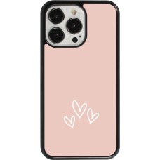 iPhone 13 Pro Case Hülle - Valentine 2023 three minimalist hearts