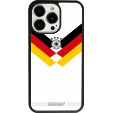 iPhone 13 Pro Case Hülle - Silikon schwarz Deutschland 2026 personalisierbares Fussballtrikot