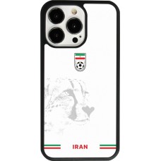 iPhone 13 Pro Case Hülle - Silikon schwarz Iran 2026 personalisierbares Fussballtrikot