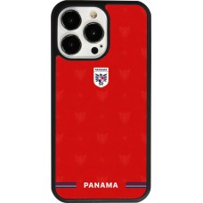 iPhone 13 Pro Case Hülle - Silikon schwarz Panama 2026 personalisierbares Fussballtrikot