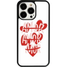 iPhone 13 Pro Case Hülle - Silikon schwarz Saint Valentines Day 26 Amor