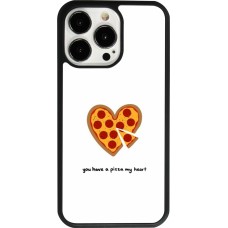 iPhone 13 Pro Case Hülle - Silikon schwarz Saint Valentines Day 26 You have my pizza heart