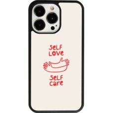 iPhone 13 Pro Case Hülle - Silikon schwarz Saint Valentines Day 26 Self love self care
