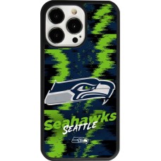 iPhone 13 Pro Case Hülle - Silikon schwarz Super Bowl 26 Seattle 2