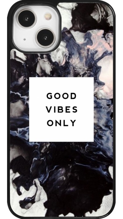 iPhone 14 Case Hülle - Marble Good Vibes Only