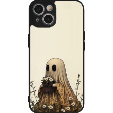 iPhone 14 Case Hülle - Silikon schwarz Halloween 2025 Ghost gardener