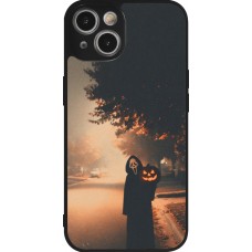 iPhone 14 Case Hülle - Silikon schwarz Halloween 2025 Scream