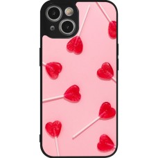 iPhone 14 Case Hülle - Silikon schwarz Saint Valentines Day 26 Lollipop