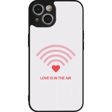 iPhone 14 Case Hülle - Silikon schwarz Saint Valentines Day 26 Love is in the air
