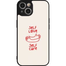 iPhone 14 Case Hülle - Silikon schwarz Saint Valentines Day 26 Self love self care