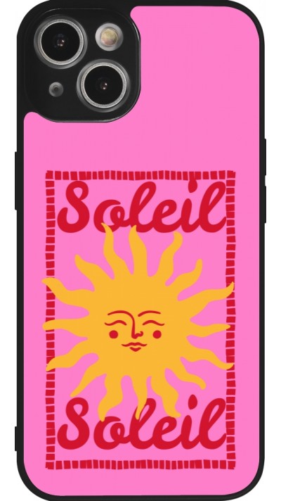 iPhone 14 Case Hülle - Silikon schwarz Sun sun 2026