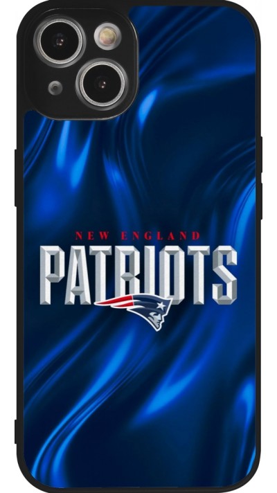 iPhone 14 Case Hülle - Silikon schwarz Super Bowl 26 Patriots 2