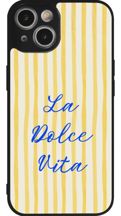 iPhone 14 Case Hülle - Silikon schwarz The good life 2026