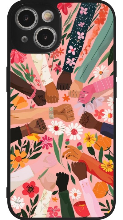 iPhone 14 Case Hülle - Silikon schwarz Womens day 2026 8