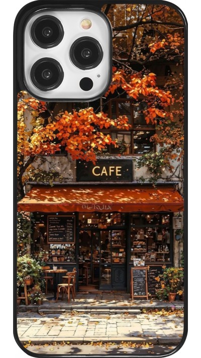 iPhone 14 Pro Max Case Hülle - Autumn 25 Coffee shop
