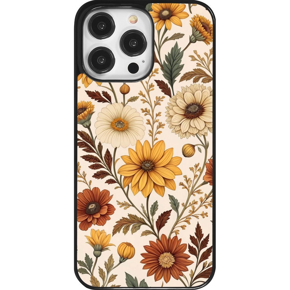 iPhone 14 Pro Max Case Hülle - Autumn 25 Flower pattern