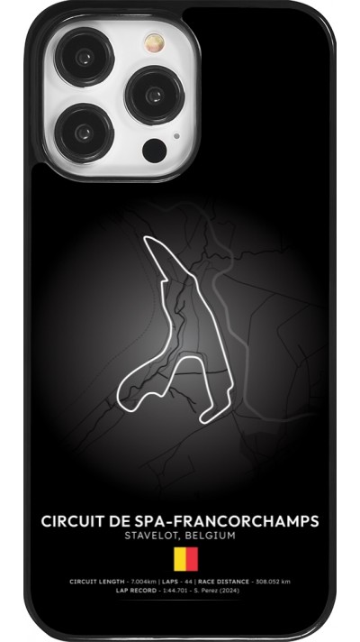 iPhone 14 Pro Max Case Hülle - F1 Track 2025 Belgium