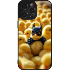 iPhone 14 Pro Max Case Hülle - Silikon schwarz Easter 2026 Chicken Batman
