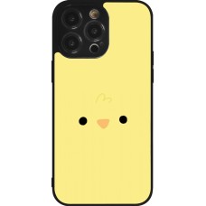 iPhone 14 Pro Max Case Hülle - Silikon schwarz Easter 2026 Little chicken