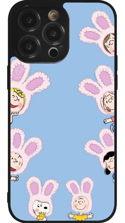 iPhone 14 Pro Max Case Hülle - Silikon schwarz Easter 2026 Snoopy