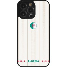 iPhone 14 Pro Max Case Hülle - Silikon schwarz Algerien 2026 personalisierbares Fussballtrikot