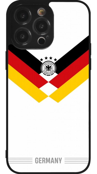iPhone 14 Pro Max Case Hülle - Silikon schwarz Deutschland 2026 personalisierbares Fussballtrikot
