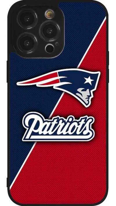 iPhone 14 Pro Max Case Hülle - Silikon schwarz Super Bowl 26 Patriots 1