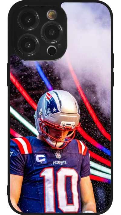 iPhone 14 Pro Max Case Hülle - Silikon schwarz Super Bowl 26 Patriots 3