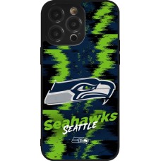 iPhone 14 Pro Max Case Hülle - Silikon schwarz Super Bowl 26 Seattle 2