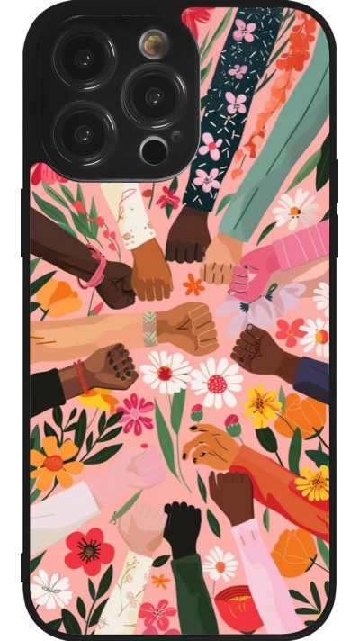 iPhone 14 Pro Max Case Hülle - Silikon schwarz Womens day 2026 8