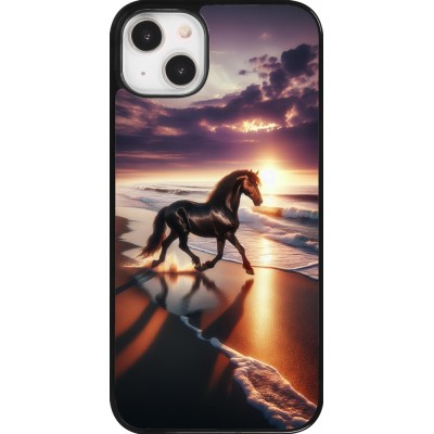 iPhone 14 Plus Case Hülle - Pferd majestätisch Strand