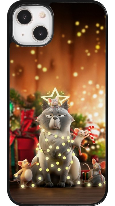Coque iPhone 14 Plus - Christmas 25 Xmas Cat