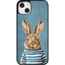 iPhone 14 Plus Case Hülle - Easter 2026 Rabbit navy