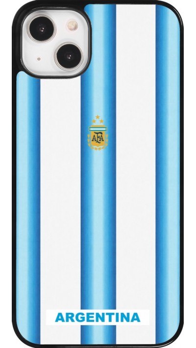 iPhone 14 Plus Case Hülle - Argentinien 2026 personalisierbares Fussballtrikot