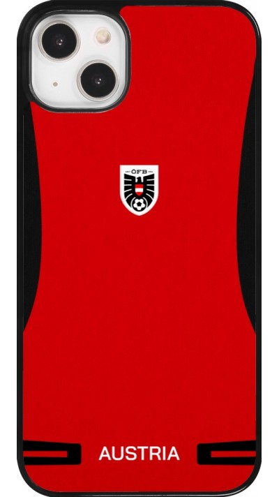 iPhone 14 Plus Case Hülle - O?sterreich 2026 personalisierbares Fussballtrikot