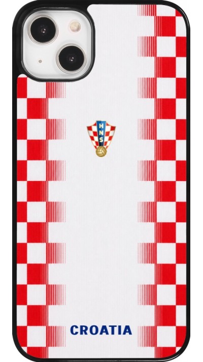 iPhone 14 Plus Case Hülle - Kroatien 2026 personalisierbares Fussballtrikot