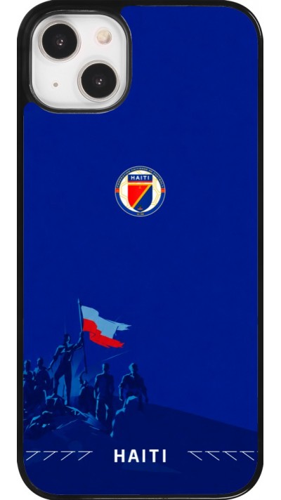 iPhone 14 Plus Case Hülle - Haiti 2026 personalisierbares Fussballtrikot