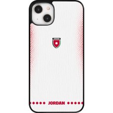 iPhone 14 Plus Case Hülle - Jordanien 2026 personalisierbares Fussballtrikot